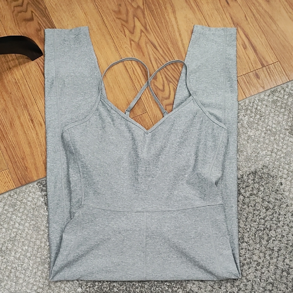 Old Navy Gray Jumpsuit